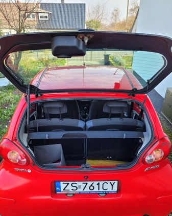 Toyota Aygo cena 9900 przebieg: 128000, rok produkcji 2006 z Szczecin małe 211